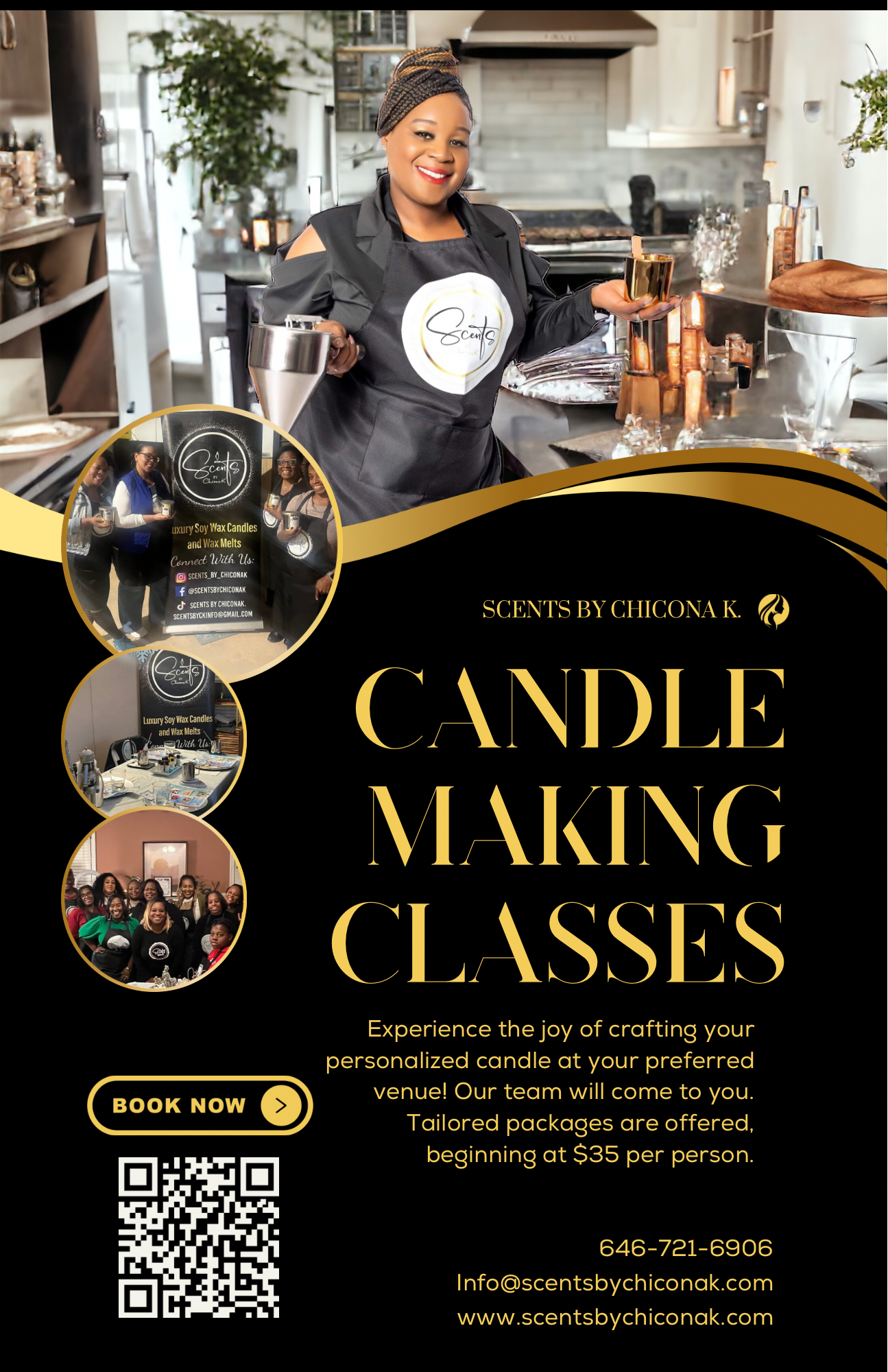 Mobile Candle Making Workshop